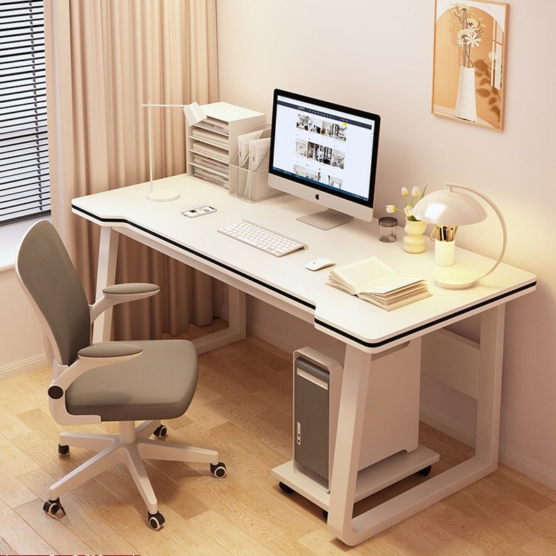 Office Furniture Ez - ez-Officeコンピューターホーム学生学習用ライティングデスク、モダンで持ち運び可能なスタンディングデスク、青少年向け寝室用オフィス家具