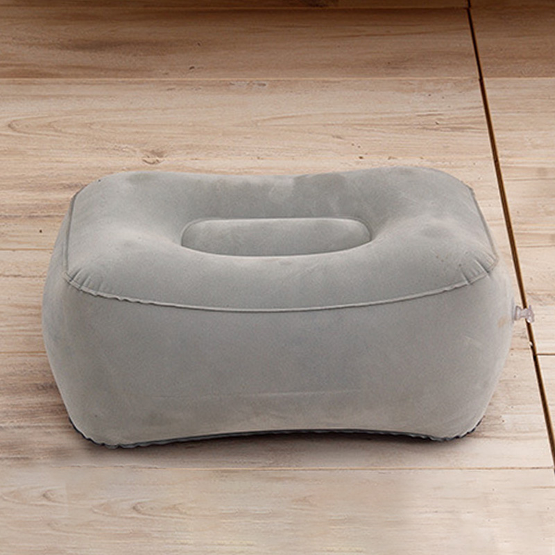 1個入り インフレータブルフットレストピロー ソフトポータブ - Office Footrest Cushion のレビューと価格