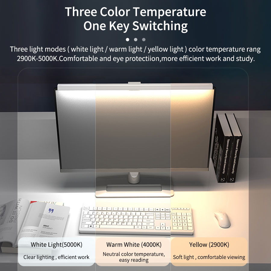 50cm LEDモニターライトバー スクリーンハンギングラン - Office Furniture Design のレビューと価格