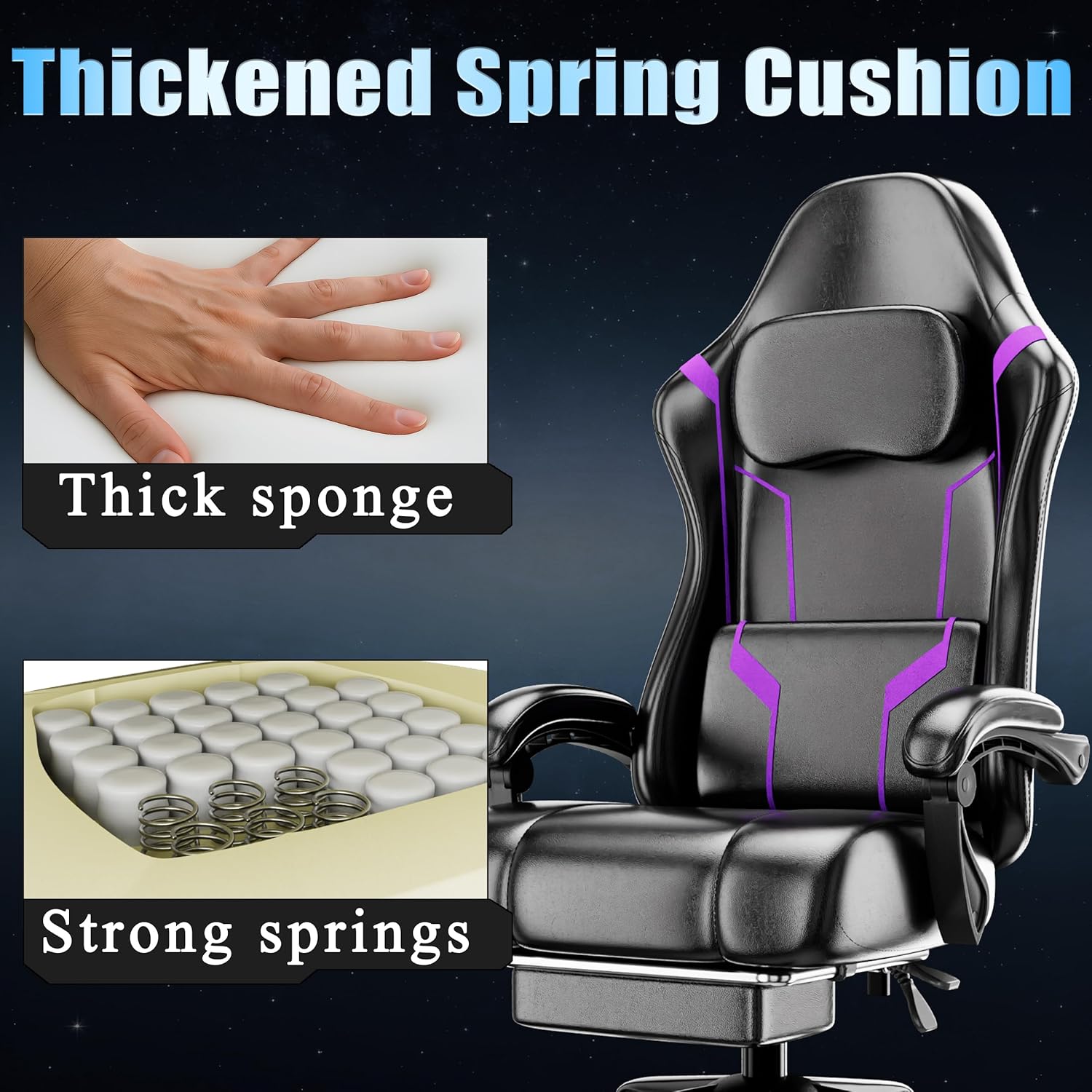 ポケットスプリングクッションとフットレスト付き人間工学に基づ - Office Footrest Cushion のレビューと価格