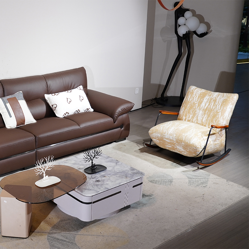 カスタムモジュール式セクショナルソファ ブラックブラウン フ - Office Furniture Custom のレビューと価格