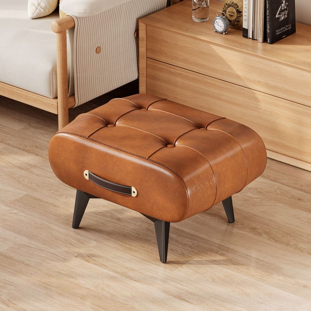 新しい省スペースフットスツール高反発ポータブルスツールチェア - Office Footrest Cushion のレビューと価格