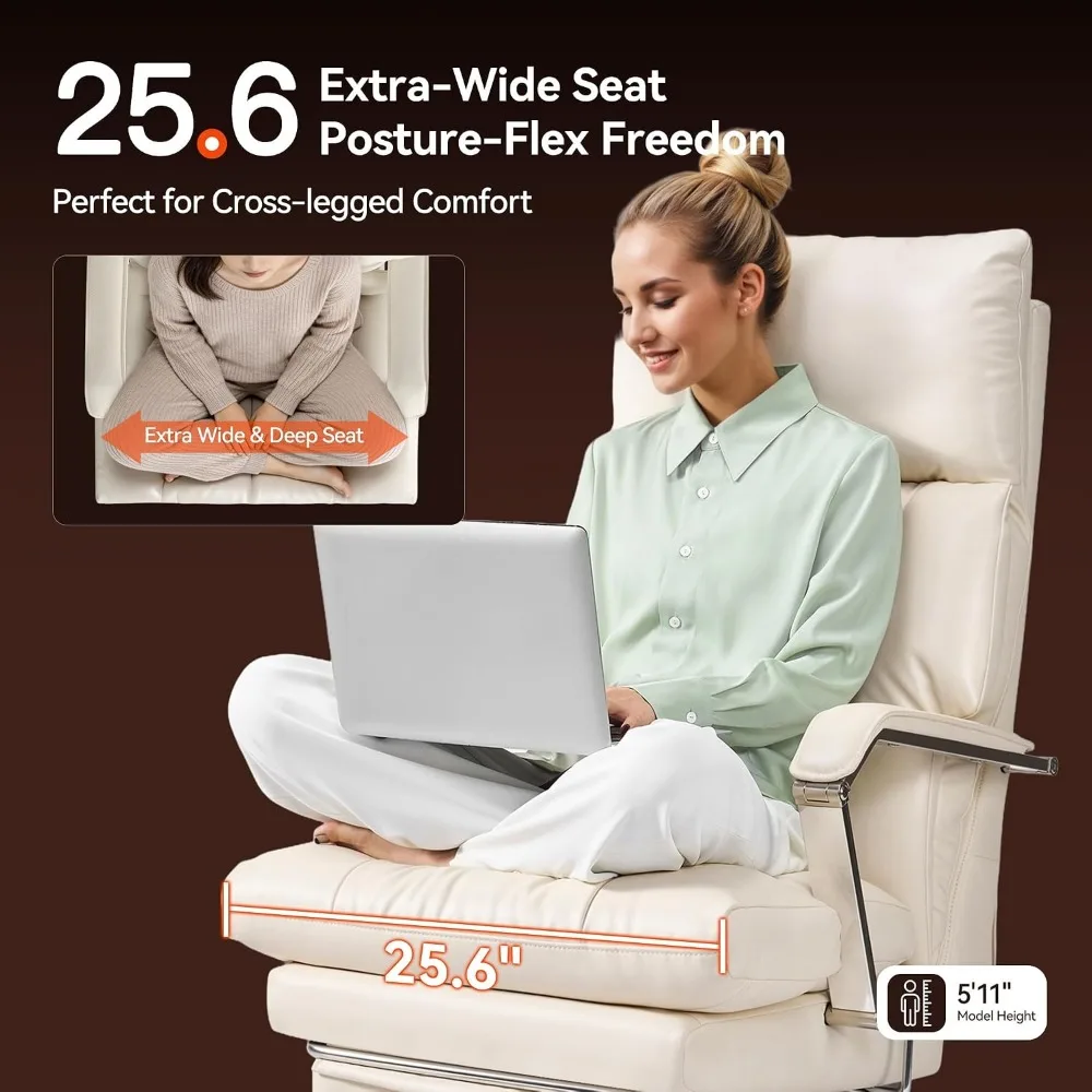 160 °   フットレスト付きリクライニングエグゼクティブ - Office Footrest Cushion のレビューと価格