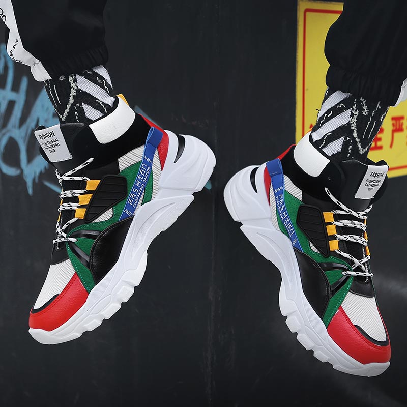 Hightop夏男性のスポーツの靴の男ランニングシューズ男性 - Office Footrest Cushion のレビューと価格