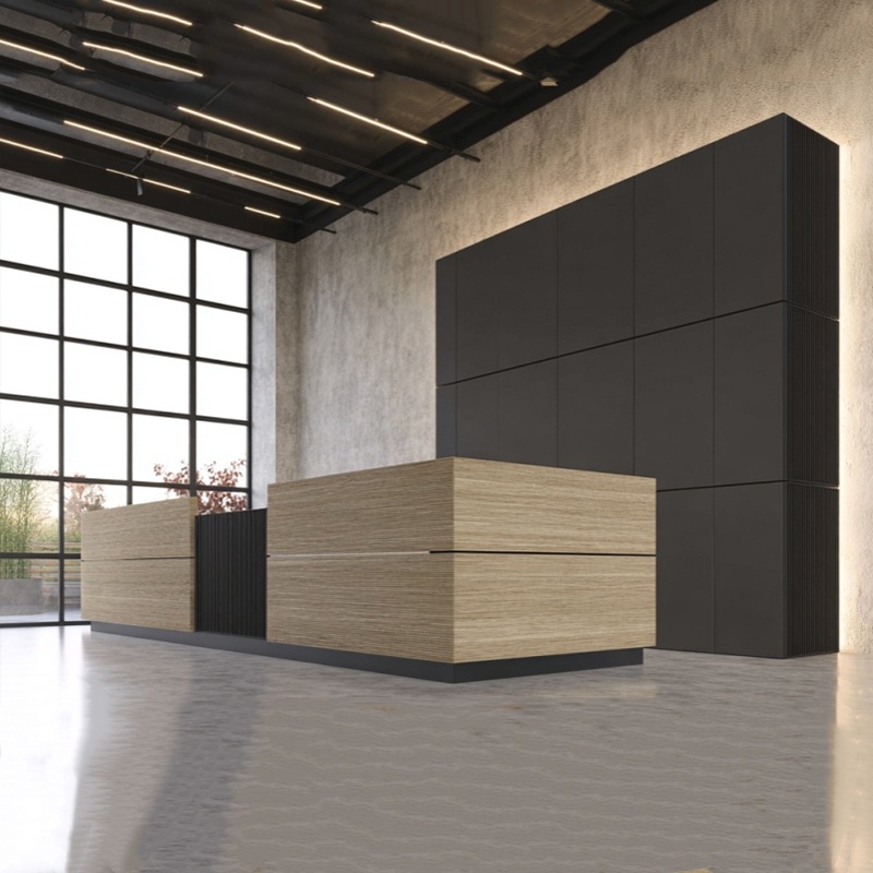 カスタム対応。オフィス家具のカスタマイズが可能。2人用のモダ - Office Furniture Custom のレビューと価格