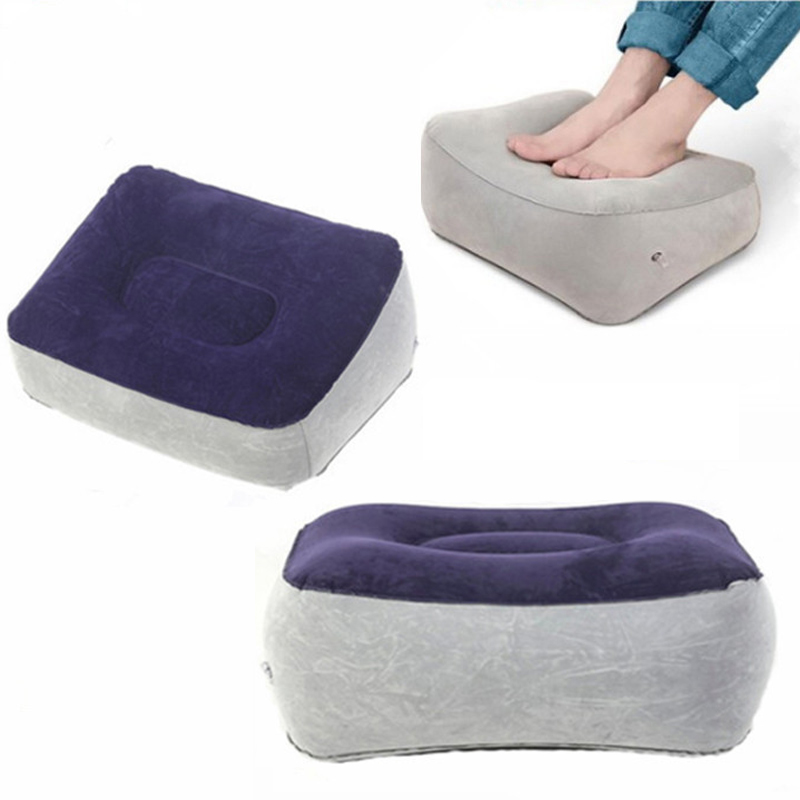 インフレータブルフットレストピロー PVCフットレストエアピ - Office Footrest Cushion のレビューと価格
