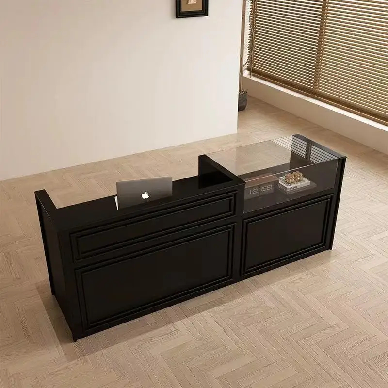 カスタムモダンオフィス受付デスク衣料品店美容室バーMDF高級 - Office Furniture Custom のレビューと価格