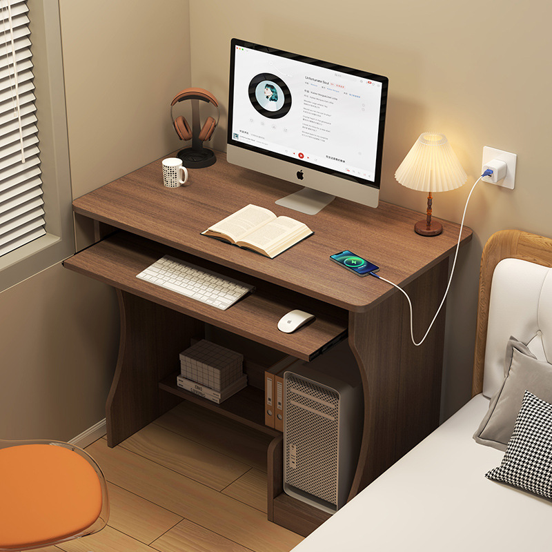 学生用学習机 木製ノートパソコン用小型茶色コンピューターテー - Office Furniture Ez のレビューと価格